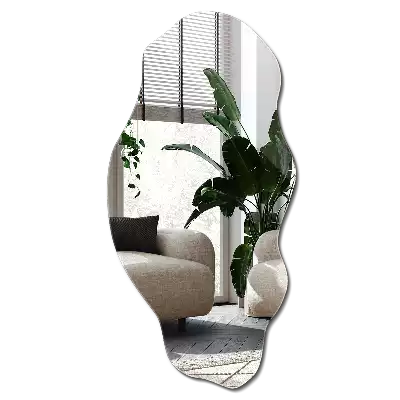 Asymmetrisk spegel sofistikerad form