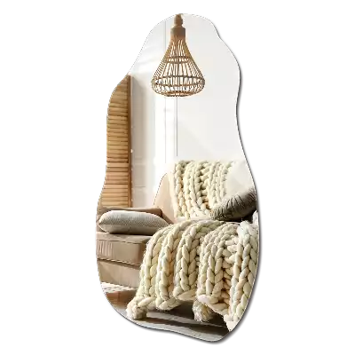 Organisk spegel i form av en fläck