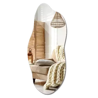 Spegel organisk unik formgivning