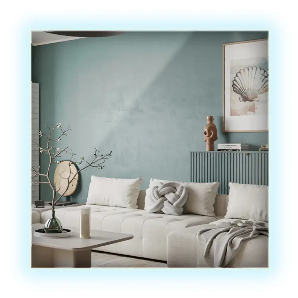 Fyrkantig spegel modern led