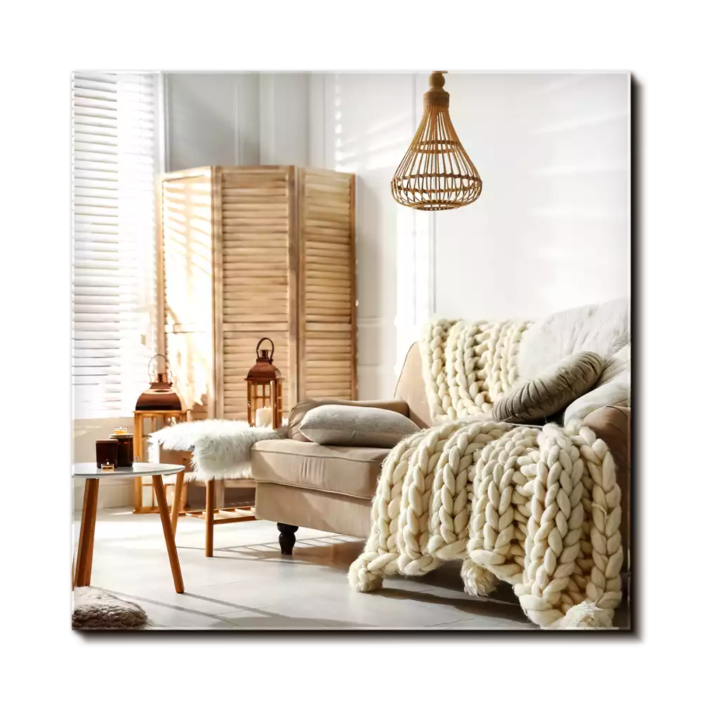 Rektangulär spegel klassisk