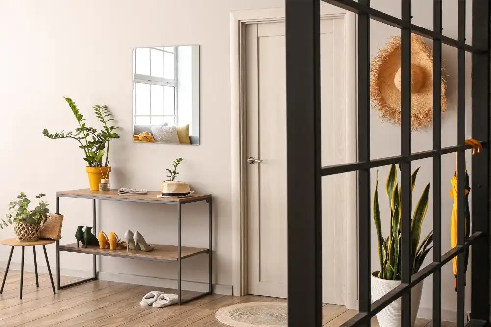 Rektangulär spegel klassisk