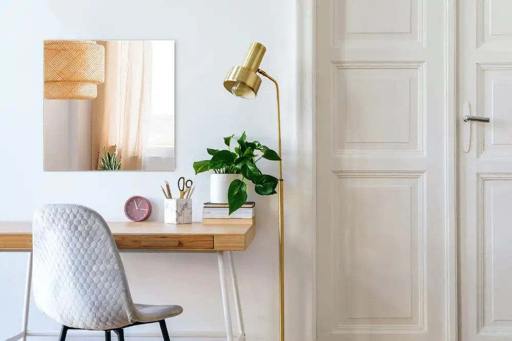 Rektangulär spegel klassisk