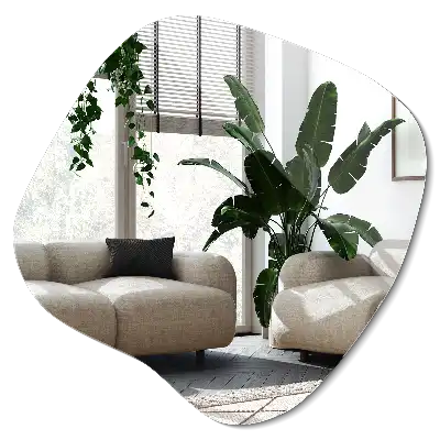 Spegel i form av en fläck iögonfallande tillbehör