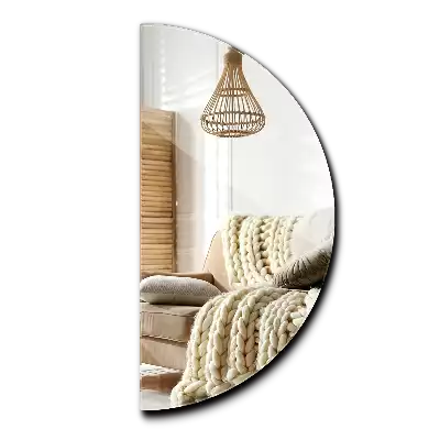 Spegel halvcirkel elegant