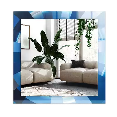 Dekorativ spegel med tryck Abstrakt tunnel