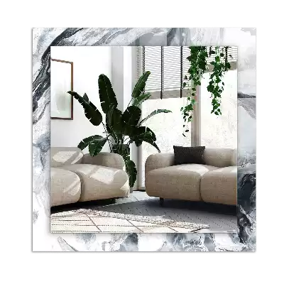 Dekorativ spegel med tryck Abstrakt målning sammansättning