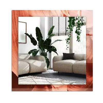 Dekorativ spegel med tryck Desert Canyon Rocks