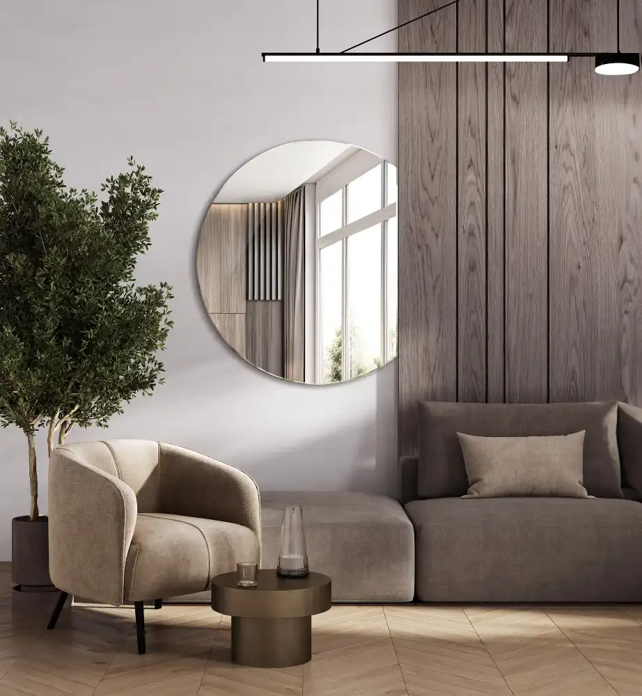 Halvmåne spegel original tillägg