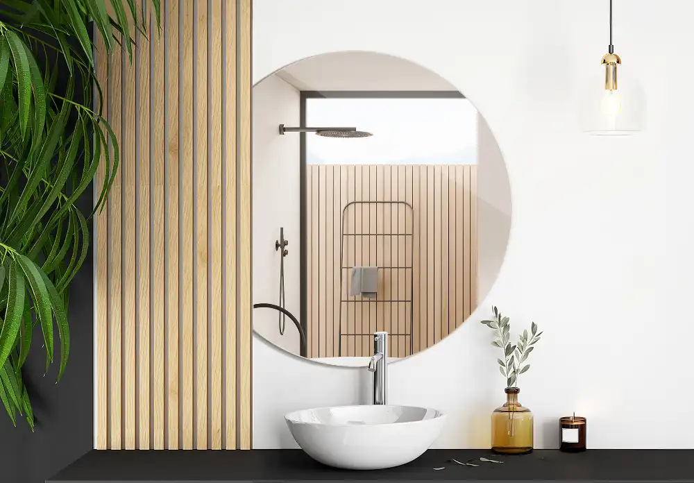 Halvmåne spegel original tillägg