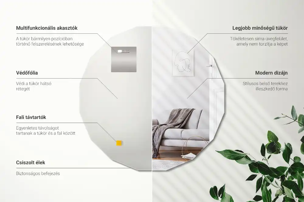 Geometrisk spegel original design