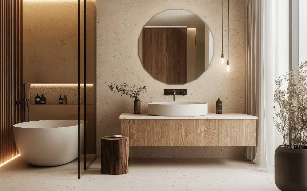 Geometrisk spegel original design